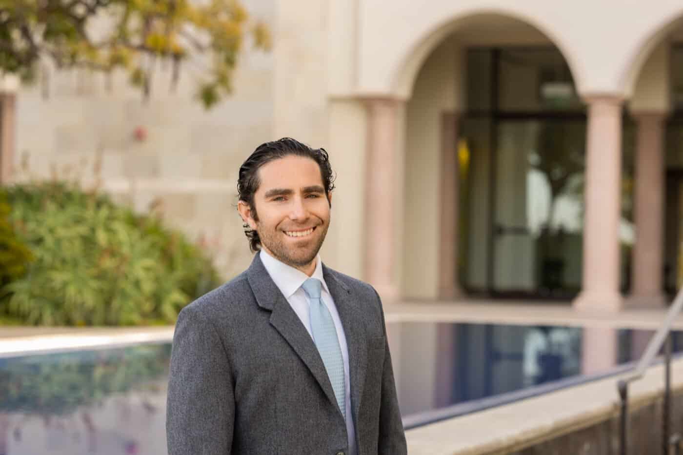 Portrait of Benjamin Schenk, partner at The Schenk Law Firm